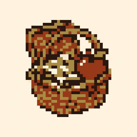 Picnic Basket 48x48 pixel art template