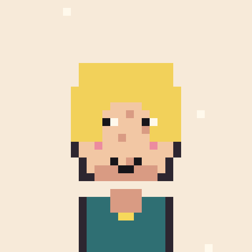 Ramen bowl 32x32 pixel art template, tomodachi palette