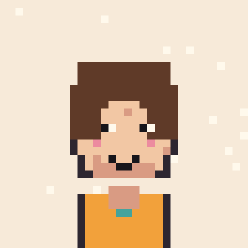Corner shop 32x32 pixel art template, tomodachi palette