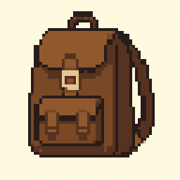 Backpack study 64x64 pixel art by heavydog569