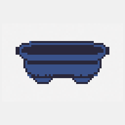 Bonsai Pot study 64x64 pixel art by organicladybug306