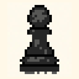 Chess Pawn study 32x32 pixel art by greenkoala977
