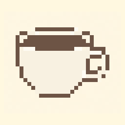 Coffee Cup study 32x32 pixel art by greenkoala977