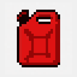 Fuel Can study 32x32 pixel art by greenkoala977