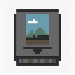 Game Cartridge study 32x32 pixel art by bigtiger663