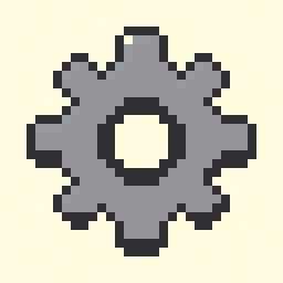 Gear study 32x32 pixel art by goldenmeercat959