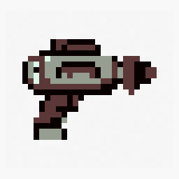 Laser Gun study 32x32 pixel art by bigtiger663