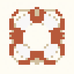 Life Buoy study 32x32 pixel art by ticklishpanda829