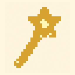 Magic Wand study 32x32 pixel art by heavybird748