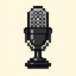 Microphone study 64x64 pixel art by purplebutterfly527