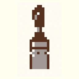 Paint Brush study 32x32 pixel art by heavybird748
