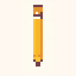 Pencil study 32x32 pixel art by ticklishkoala407