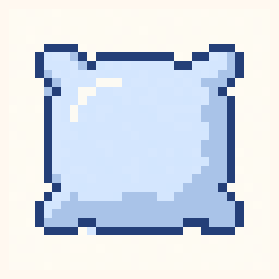 Pillow study 32x32 pixel art by smallbird978