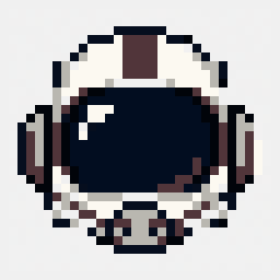 Space Helmet study 32x32 pixel art by greenkoala977