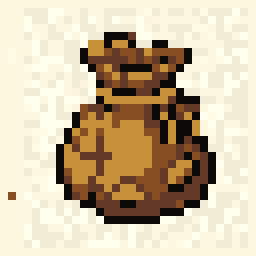 Lantern Loot Bag Study 32x32 pixel art by goldenmouse194
