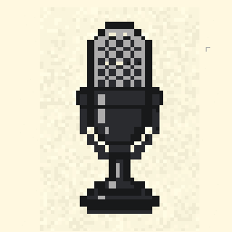 Workshop Microphone Scene 256x256 pixel art by blueswan249