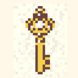 Workshop Magic Key Badge 64x64 pixel art by bigtiger663