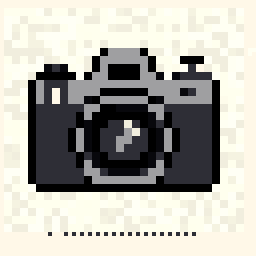Dawn Camera Badge 64x64 pixel art by bigtiger663