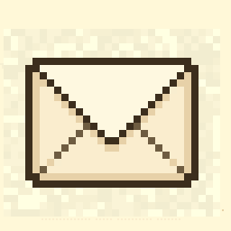Mosslit Envelope Sketch 128x128 pixel art by redbutterfly957