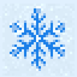Harbor Snowflake Token 128x128 pixel art by purplebutterfly527