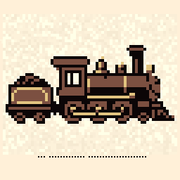 Copper Steam Train Drop 128x128 pixel art by ticklishfish263
