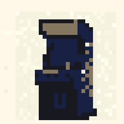 Pocket Arcade Cabinet Foundry 32x32 pixel art by purplebird400