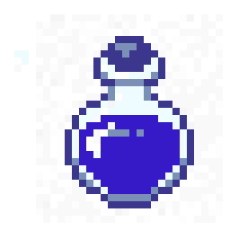 Pocket Mana Potion Foundry 32x32 pixel art by purplebird400