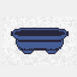 Cloud Bonsai Pot Foundry 128x128 pixel art by purplebird400