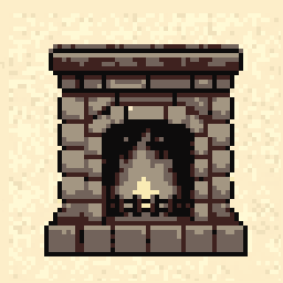 Copper Fireplace Foundry 128x128 pixel art by heavylion523