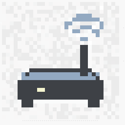 Cloud WiFi Router Foundry 128x128 pixel art by heavylion523