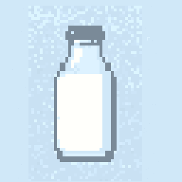Weathered Milk Bottle Foundry 256x256 pixel art by angryelephant579