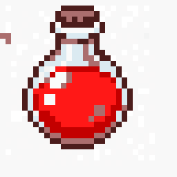 Harbor Health Potion Relic 32x32 pixel art by happyzebra845