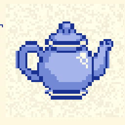 Lantern Teapot Relic 128x128 pixel art by happyzebra845