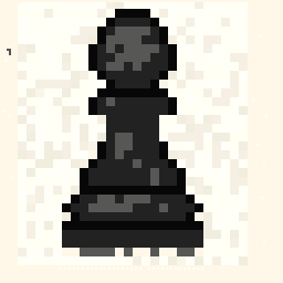 Lantern Chess Pawn Relic 128x128 pixel art by happyzebra845