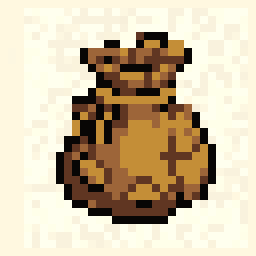 Harbor Loot Bag Study 32x32 pixel art by brownmouse827