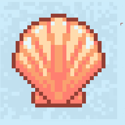Workshop Sea Shell Patch 256x256 pixel art by happygorilla735