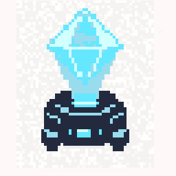 Workshop Hologram Projector Patch 256x256 pixel art by happygorilla735