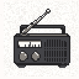 Moonwell Portable Radio Relic 128x128 pixel art by smallrabbit176