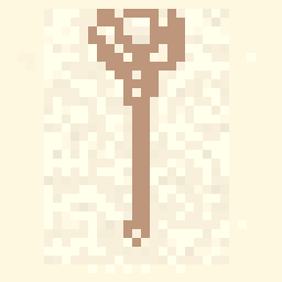 Meadow Enchanted Staff Relic 32x32 pixel art by crazygoose456