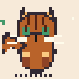 Pocket Tabby cat Relic 32x32 pixel art by crazygoose456