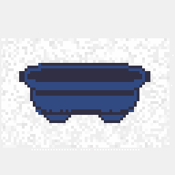 Harbor Bonsai Pot Badge 128x128 pixel art by bluecat379