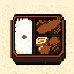 Copper Bento Box Sketch 128x128 pixel art by ticklishpeacock733