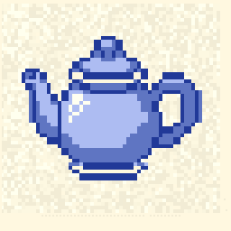 Moonwell Teapot Foundry 128x128 pixel art by redkoala612