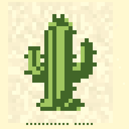 Dawn Tiny Cactus Drop 64x64 pixel art by organicrabbit383