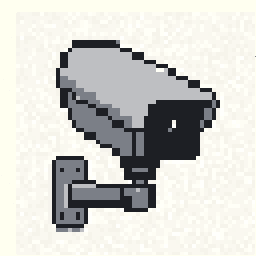Arcade Security Camera Relic 256x256 pixel art by crazyelephant693