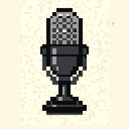 Weathered Microphone Relic 256x256 pixel art by crazyelephant693