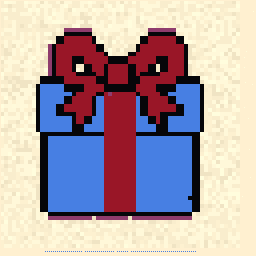 Hearth Gift Box Charm 256x256 pixel art by goldenfrog844