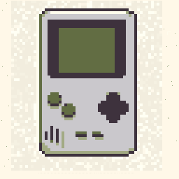 Hearth Handheld Console Charm 256x256 pixel art by goldenfrog844