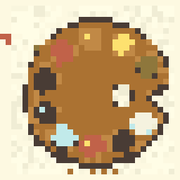 Mosslit Paint Palette Sprite 32x32 pixel art by tinybutterfly957