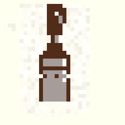Mosslit Paint Brush Sprite 32x32 pixel art by tinybutterfly957